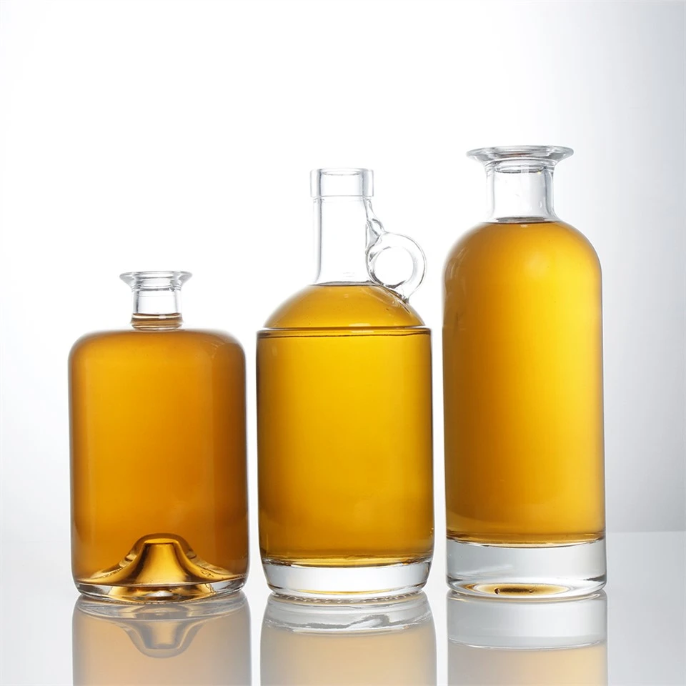 750 Botella de vidrio clásica