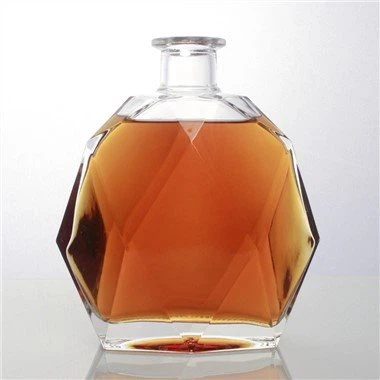 Botella de vidrio de brandy de 700 ml