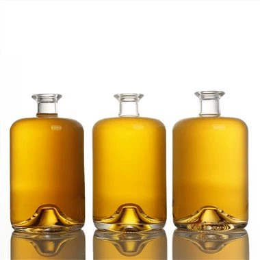 Botella de vidrio de licor de 700 ml
