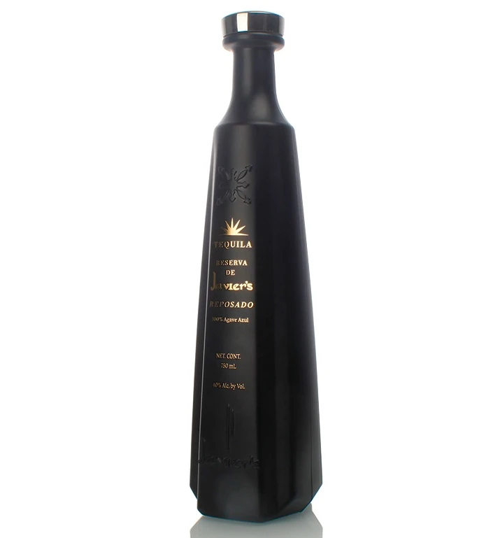 750ml Negro Pulverización Tequila Botella